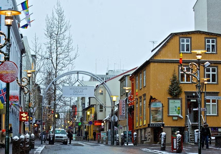Reykjavik City Center, Reykjavík, Capital Region, Iceland